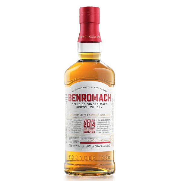 Benromach 2014 Cask Strength Batch 03 Scotch Whisky 700mL