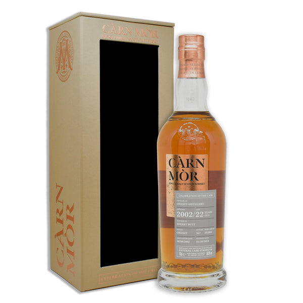 Orkney 22 Year Old 2002 (sherry butt) Carn Mor Celebration of the Cask Scotch Whisky 700ml