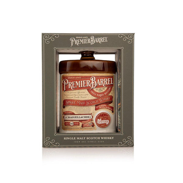 Craigellachie 10 Year Old - Premier Barrel Ceramic decanter 700mL