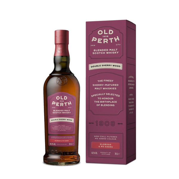 Old Perth 'Double Sherry Wood' Blended Malt Scotch Whisky 700mL