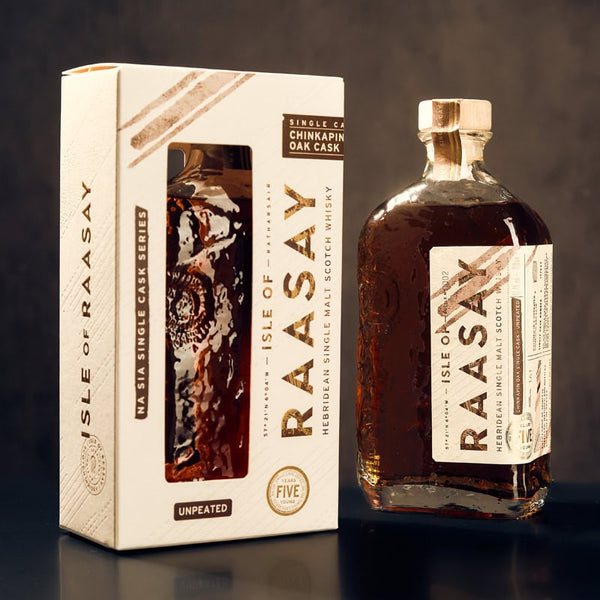 Raasay 'Na Sia' 5YO Virgin-Chinkapin Oak Single Malt Whisky 700mL 61.8%