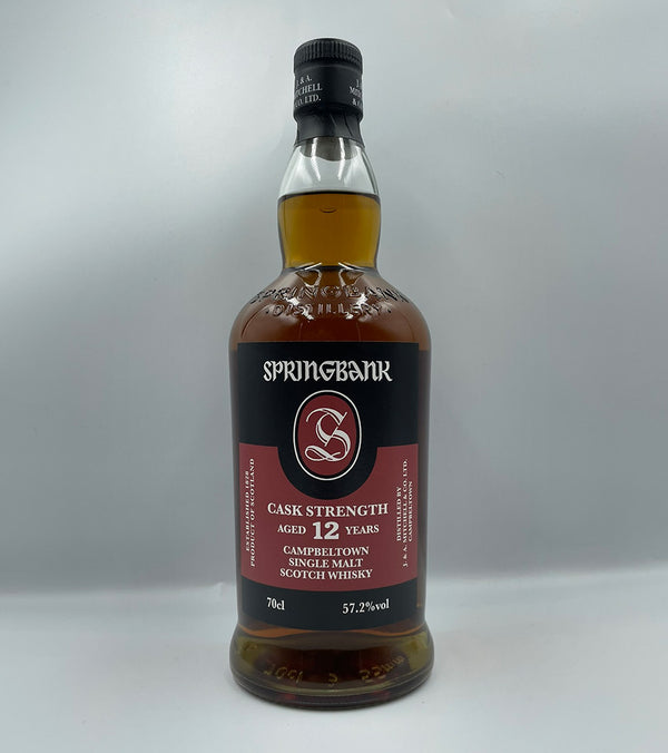 Springbank 12 Year Old Cask Strength 2024 Release Scotch Whisky 700mL