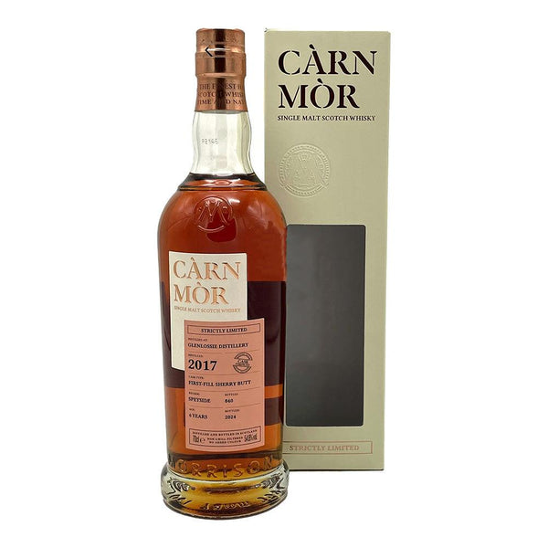 Glenlossie 9 year old (2017) Carn Mor Strictly Limited single malt Scotch Whisky 700mL