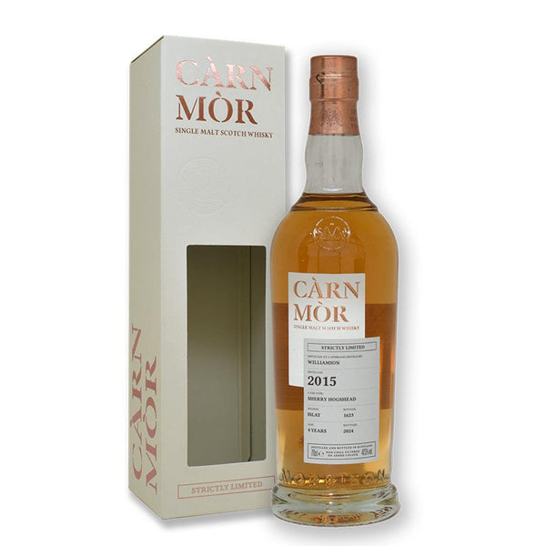 Williamson (Laphroaig)  9 year old (2015) Carn Mor Strictly Limited Islay single malt Scotch Whisky 700mL