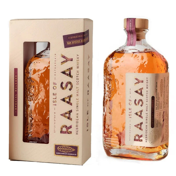 Raasay Peated Virgin-Columbian Oak Matured 2024 release Single Malt Whisky