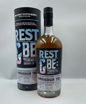 Bunnahabhain 1980 35 year old Rest & Be Thankful Islay Scotch Whisky 700mL