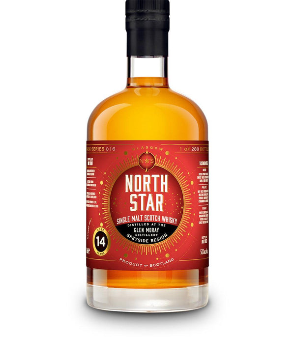 Glen Moray 2007 14 year old North Star single malt Scotch Whisky 700ml