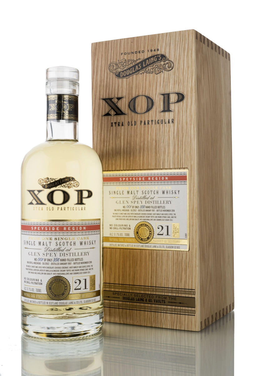 Glen Spey 21 Year Old 1997 - Douglas Laing XOP Scotch Whisky – Select ...