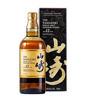 The Yamazaki 12 Year Old Single Malt Japanese Whisky 700mL